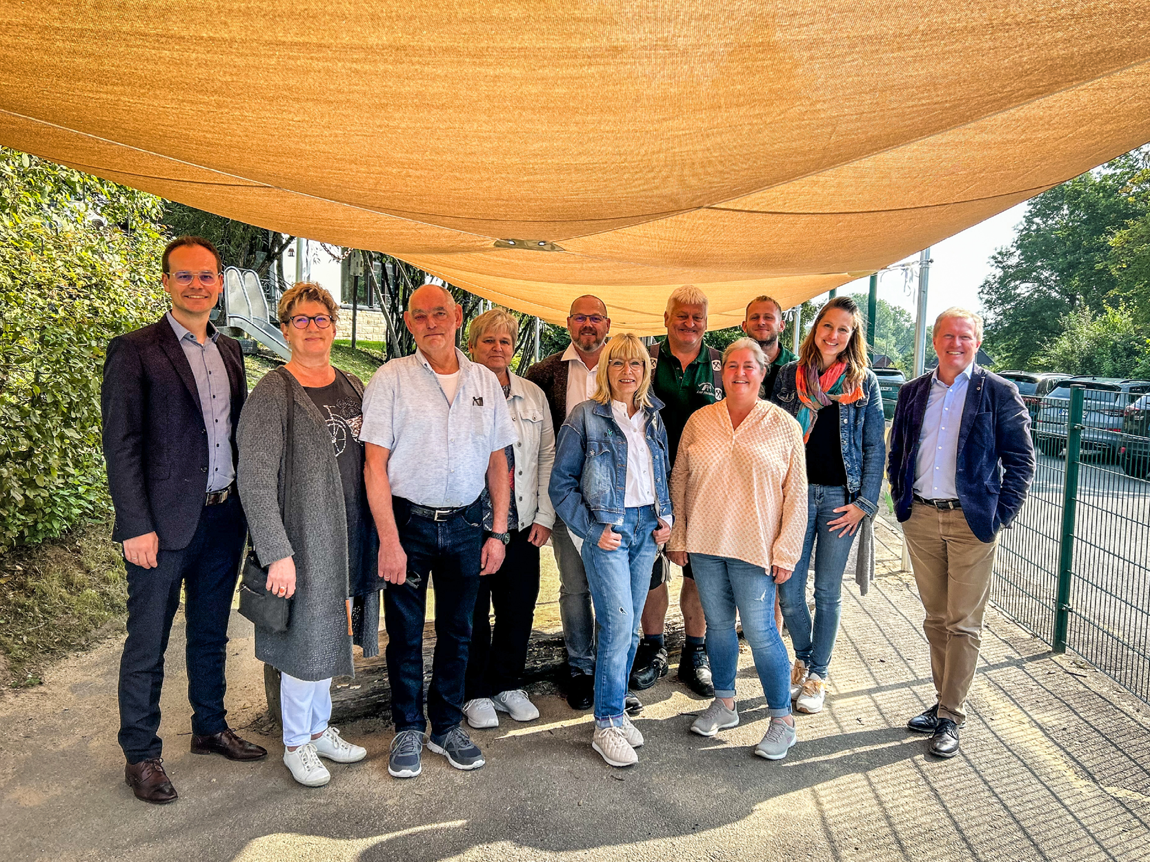 Unser Sonnensegel
